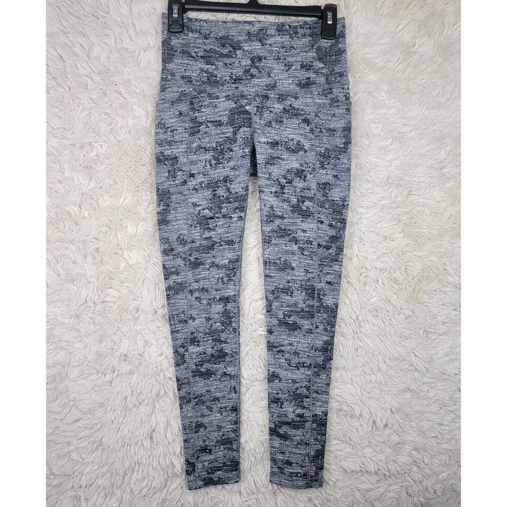 CALIA Leggings Women's Size Small Gray Compression Pants Performance Pockets X